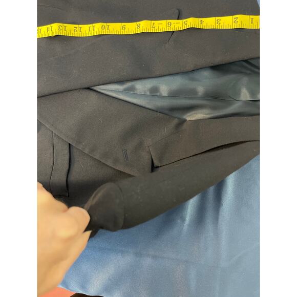 Meeting Street Pickford Regular Blazer Color Black Worsted Wool 44 - Picture 14 of 14